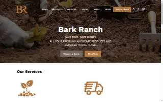 Bark Ranch website