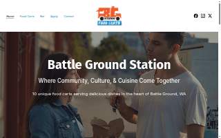 Battle Ground Station - Food Carts