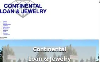 Continental Loan & Jewelry Co. Inc. website
