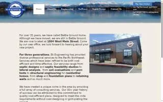 Ek Engineering website