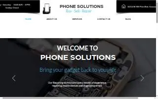 Simple Phone Solutions iPhone Screen & Battery Repair of Battle Ground website