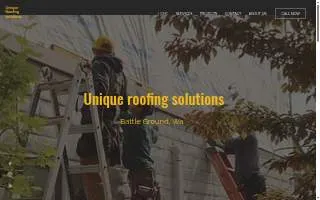 Unique Roofing Solutions website