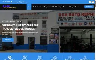 A&M Auto Repair of Bellevue website