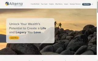 Alterra Advisors website