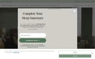 Avocado Green Mattress - Natural & Organic Mattresses - Seattle website