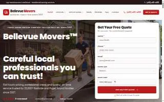 Bellevue Movers LLC website