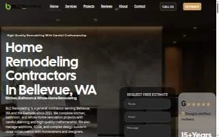 BLC Remodeling website