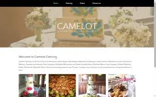 Camelot Catering website