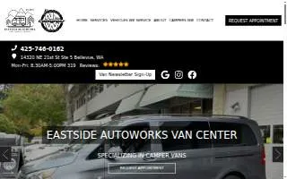 Eastside Autoworks website