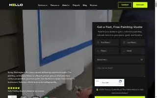 HELLO Painting of Bellevue website