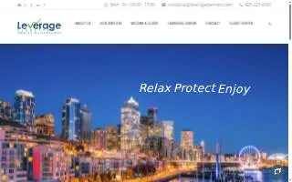 Leverage Planners website