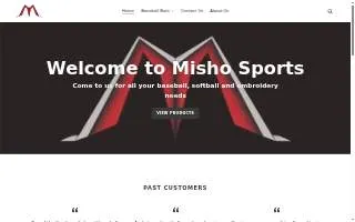Misho Sports of Bellevue website