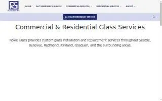 Roxie Glass Inc. website