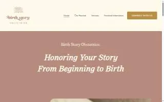 Birth Story Obstetrics website