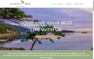 Chuckanut Ridge Assisted Living website