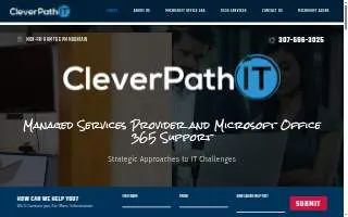CleverPath IT of Bellingham website