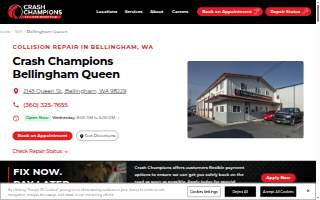 Crash Champions Collision Repair Bellingham Queen
