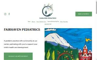 Fairhaven Pediatrics of Bellingham website