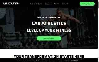 Lab Athletics website