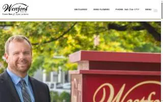 Westford Funeral Home & Cremation website