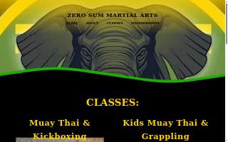 Zero Sum Martial Arts