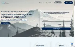 Ascend Marketing and Consulting of Bothell website
