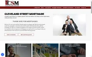 Cleveland Street Mortgage, LLC website
