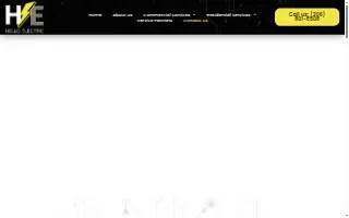 Hello Electric website