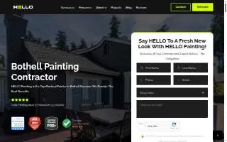 HELLO Painting of Bothell website