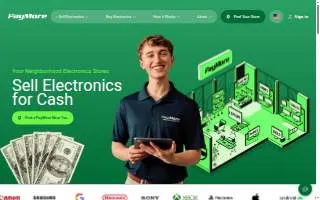 PayMore - Buy, Sell & Trade Electronics of Bothell website