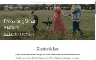 Woodinville Law of Bothell website