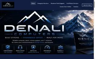 Denali Computers Mac & PC Repair Services website