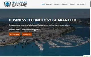 Help Desk Cavalry website