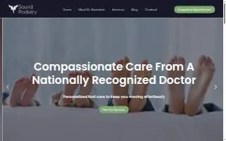 Sound Podiatry website