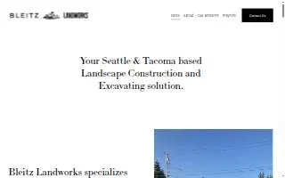 Bleitz Landworks LLC website