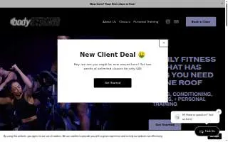 bodySTRONG website