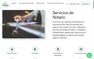 Envios las Tapatias Burien website