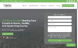 Highline Hearing website