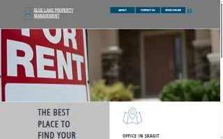 Blue Lake Property Management of Burlington website