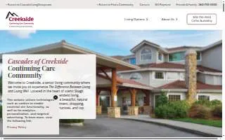 Creekside Continuing Care Community website