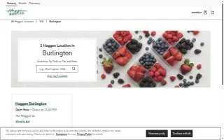 Haggen of Burlington website