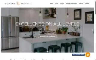 Madrona Northwest General Contractors (Anacortes- Skagit County) of Burlington website