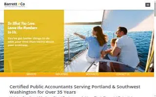 Barrett & Co. CPA's website