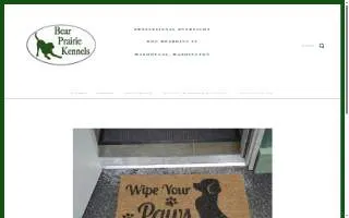 Bear Prairie Kennels website
