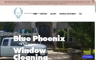 Blue Phoenix Window Cleaning website