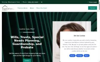 Luchini Law website