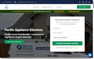 Pacific Appliance Solutions of Camas website