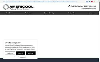 Americool Heating & Air Conditioning of Centralia website