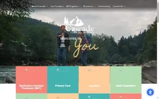 Cascade Community Healthcare website