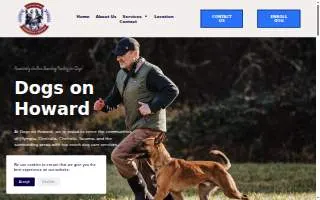 Dogs On Howard website